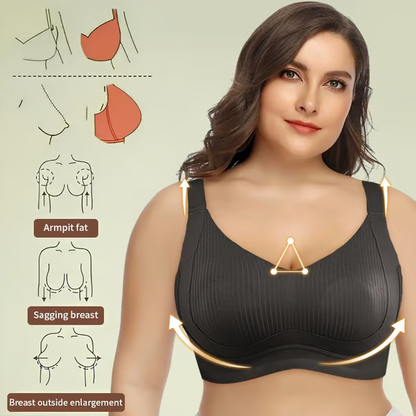 Super firming bra| Wire-free push-up bra 👍 No more sagging breasts