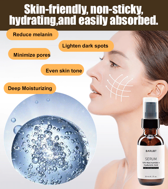 Nicotinamide and Hyaluronic Acid Serum
