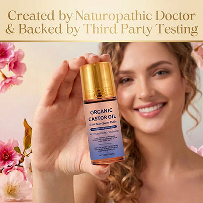 🏆Limited time offer⚡ 50K+ SOLD!Organic Castor Oil Roll-On