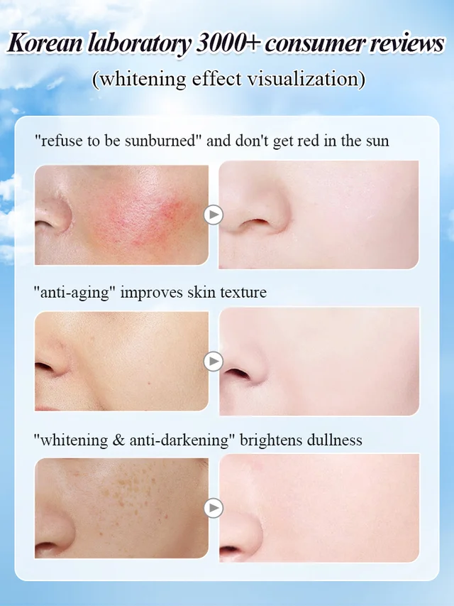 A touch of cold white skin moisturizing and brightening body sunscreen