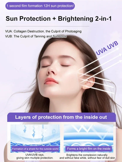 NIACINAMIDE VITAMIN C BLACK TUBE SKIN CREAM