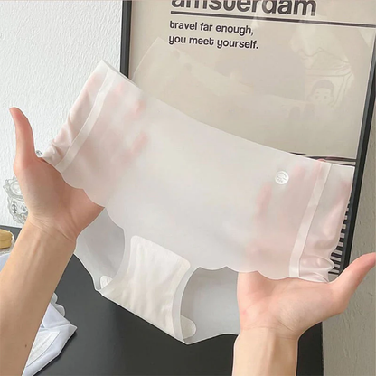 Womens Ice Silk No Trace Panties