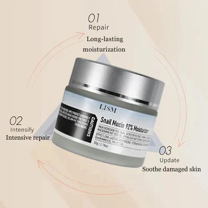 🔥HOT SALE 49% OFF🔥LISM Snail Mucin 92% Moisturizer Daily Face Gel Cream