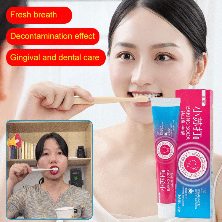 💥2024 Experts Recommend Product-Baking soda toothpaste oral care