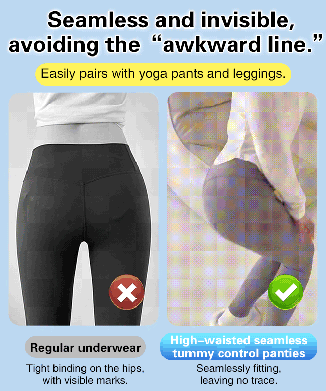 High Waist Shaping Ice Silk Underwear