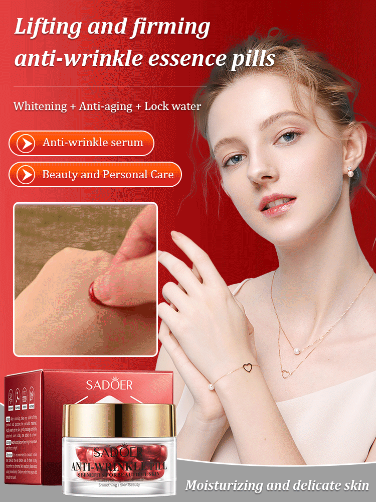 💥Daily Sales of 3000+🔥 2024 New Lifting and Firming Anti-Wrinkle Serum Capsules