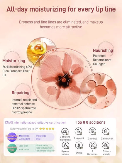 LIP ESSENCE OIL FOR LIGHT LINES AND COLOR CHANGES