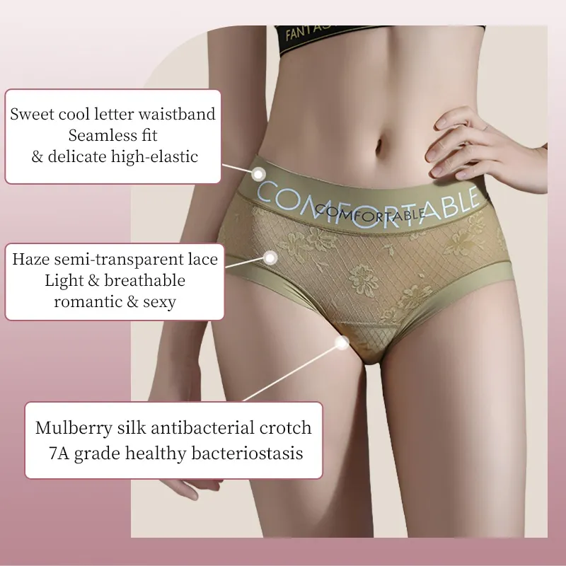 Comfortable High Elastic Wide Waistband Underwear