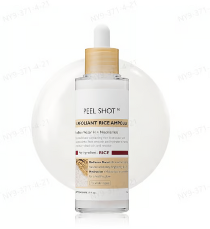 Peel Shot Glow Rice Ampoule Duo