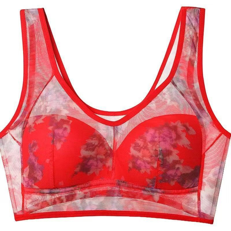 Lace Buttonless Comfortable Bra