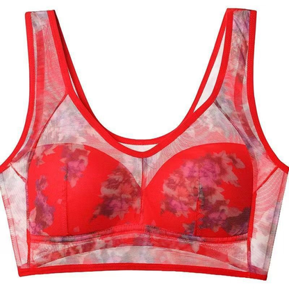 Lace Buttonless Comfortable Bra