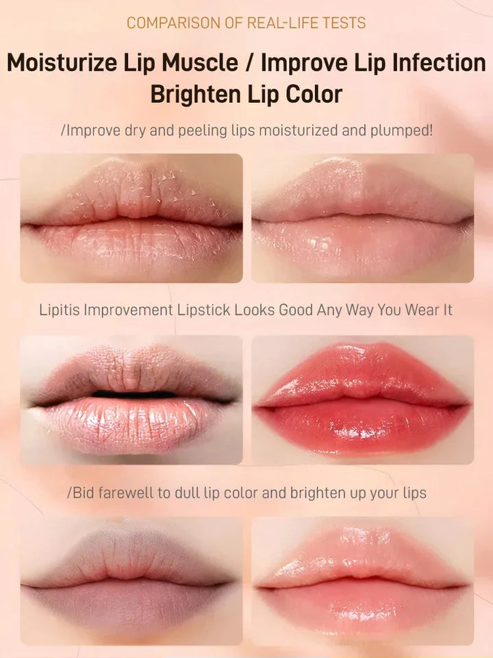 LIP ESSENCE OIL FOR LIGHT LINES AND COLOR CHANGES