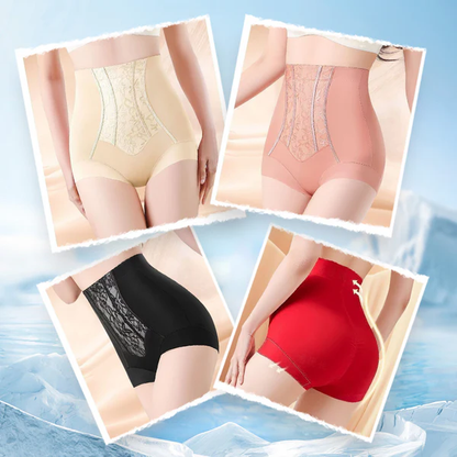 Shapewear bodysuit with high waist