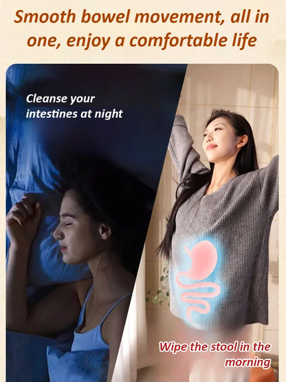 Qi-activating intestinal-moistening and laxative gel