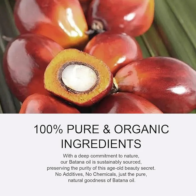 Limited Time Discount-Natural Handcrafted Batana Oil Hair Growth Blend 4.2OZ