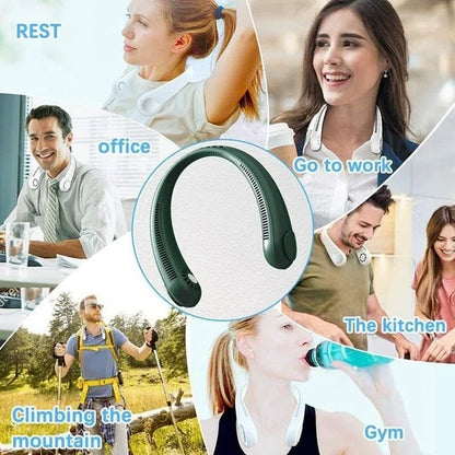 🎁Last Day Promotion SAVE 49% - 2023 New Portable Neck Fan(Buy 3 Free Shipping)