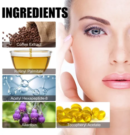 New Retinol Caffeine Anti-Wrinkle Stay-Up Late Eye CREAM