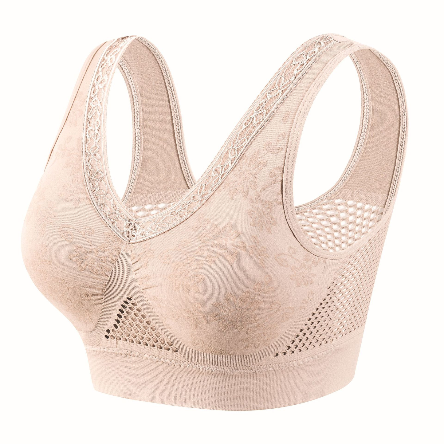 Pure Cotton Buttonless Comfy Lifting Shaping Bra