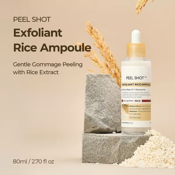 Peel Shot Glow Rice Ampoule Duo