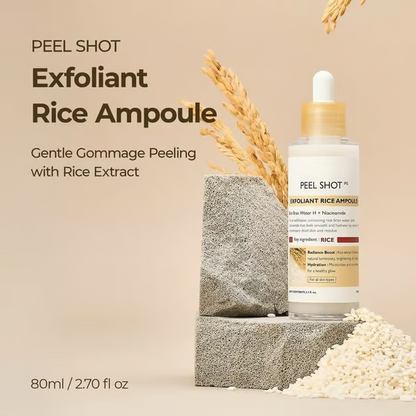 Peel Shot Glow Rice Ampoule Duo