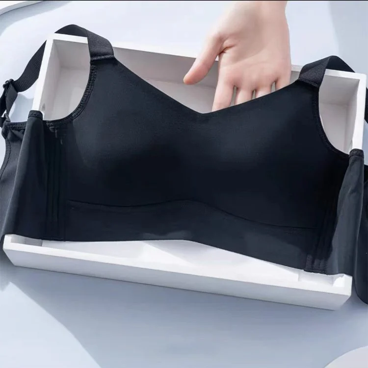Anti sagging large breast support armpit fat control bra