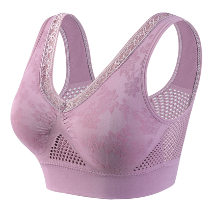 Pure Cotton Buttonless Comfy Lifting Shaping Bra