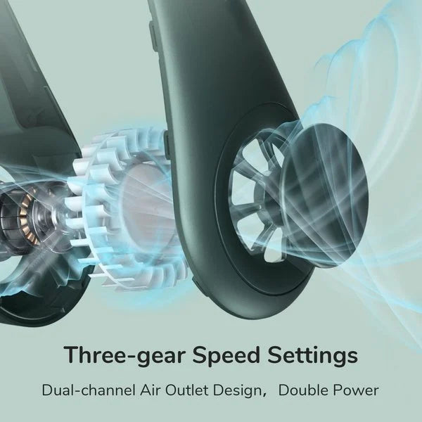 🎁Last Day Promotion SAVE 49% - 2023 New Portable Neck Fan(Buy 3 Free Shipping)