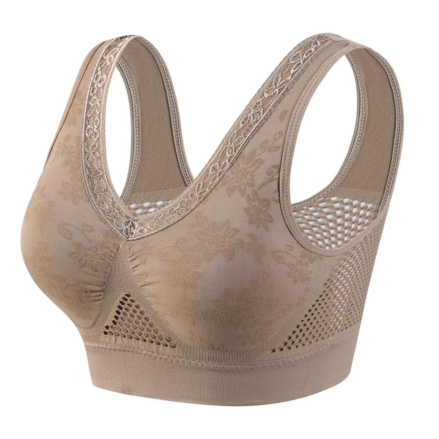 Pure Cotton Buttonless Comfy Lifting Shaping Bra