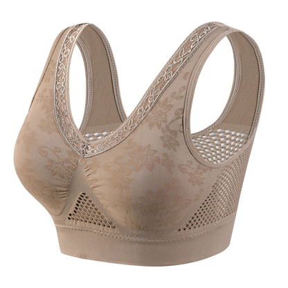 Pure Cotton Buttonless Comfy Lifting Shaping Bra