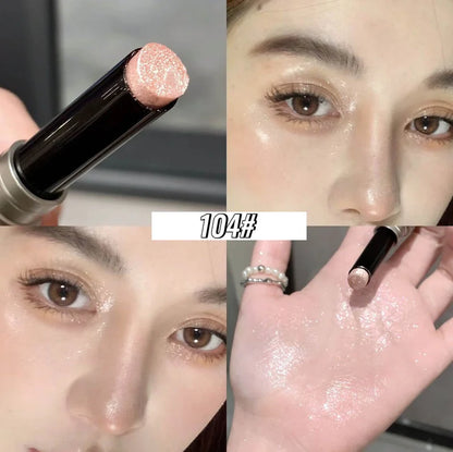 Fine Glitter Soft Jelly Clay Highlighting Stick