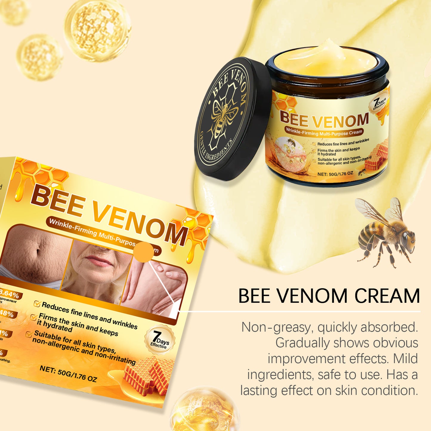 💥BUY 1 GET 1 FREE💥Bee Venom Firming Anti-Wrinkle Cream
