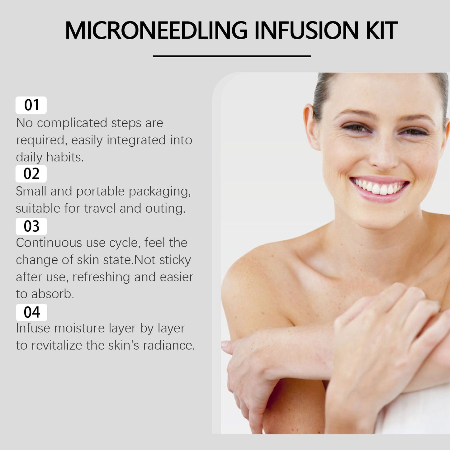 The Micro Infusion System™  Visibly Diminish Wrinkles & Sagging In 12 Weeks