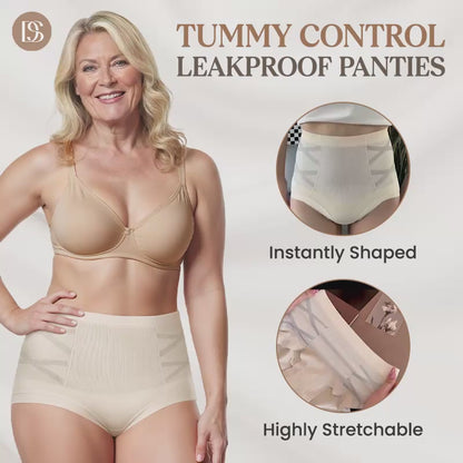High-Waist Tummy Control Leakproof Comfortable Panties
