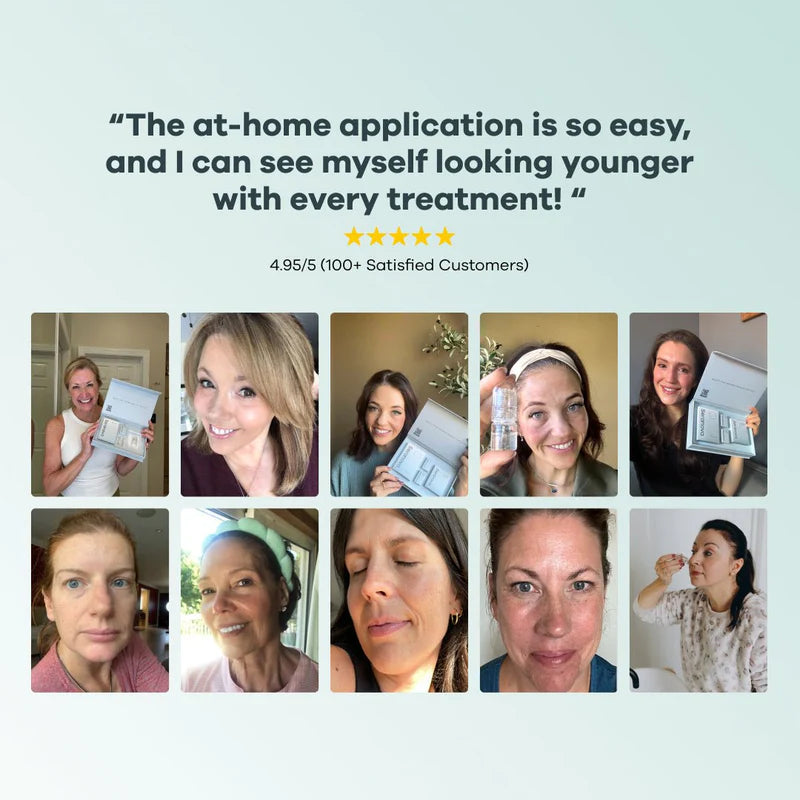 The Micro Infusion System™  Visibly Diminish Wrinkles & Sagging In 12 Weeks