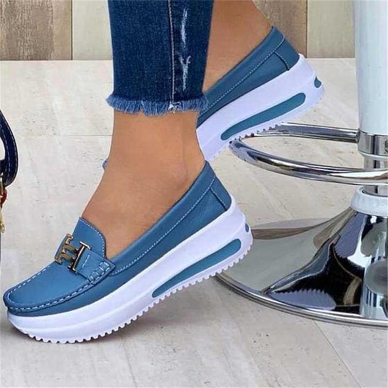 2022 spring new thick soled comfortable sports womens shoes