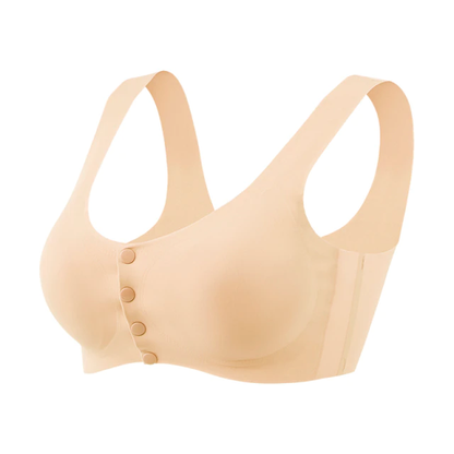 Plus Size Women Seamless Ice Silk Bra