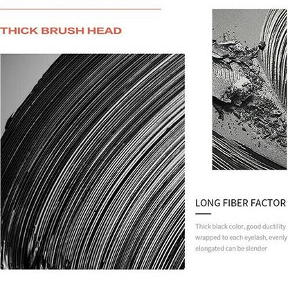 4 IN 1 Waterproof Silk Fiber Thick Lengthening Mascara