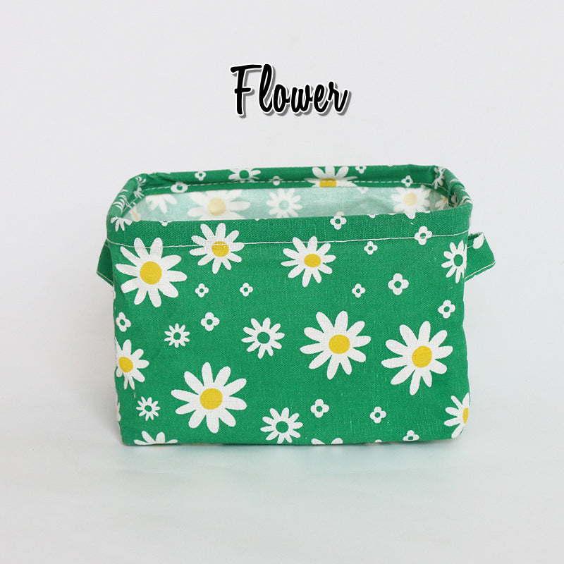 Foldable Canvas Cartoon Storage Box