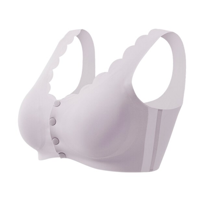 Plus Size Women Seamless Ice Silk Bra