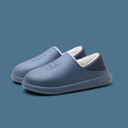 2021 Winter Indoor Warm Non slip Soft Bottom Couple Cotton Slippers