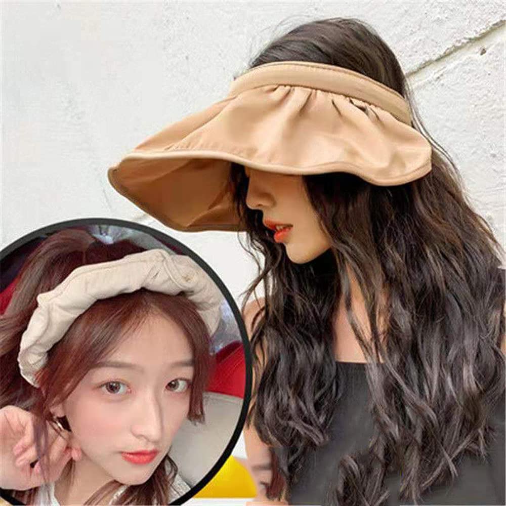 2 in 1 Sun Visor Hat Wide