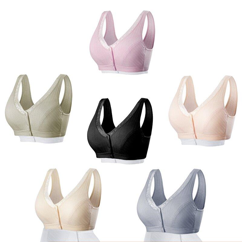 3 PCS Comfortable Cotton Large Size Bra