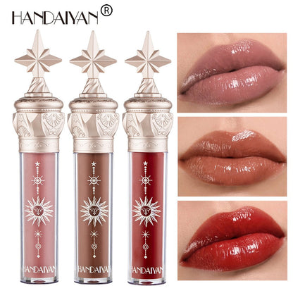 8 Color Cream Texture Lipgloss Waterproof