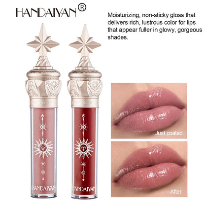 8 Color Cream Texture Lipgloss Waterproof