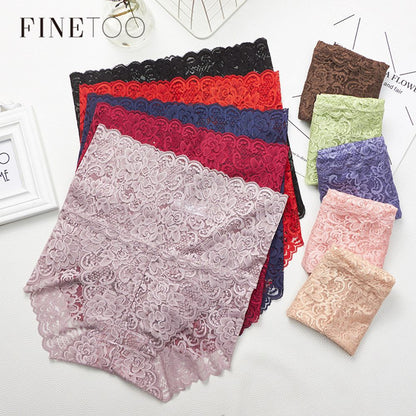 wide waistband lace panties