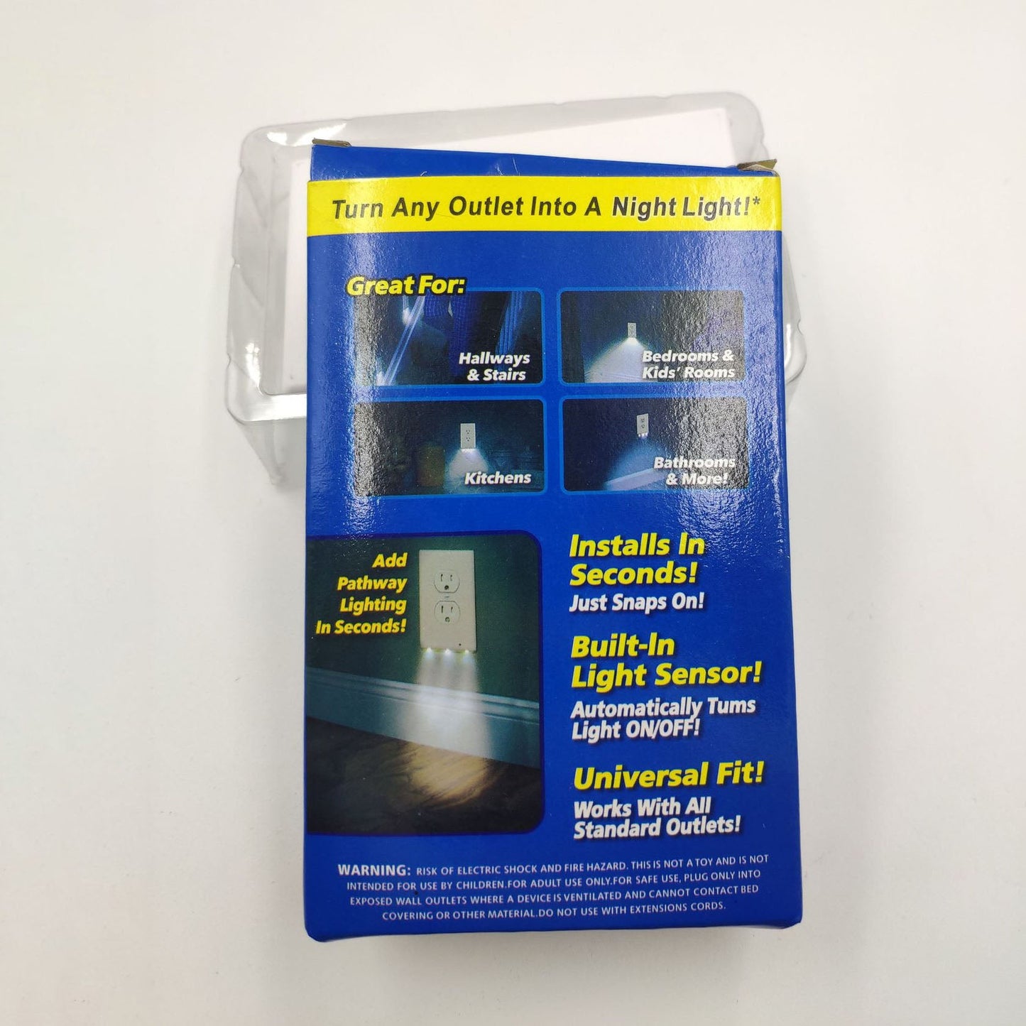 Outlet Wall Plate With Night Lights