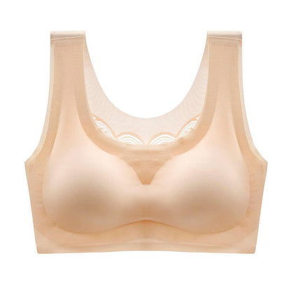 Ultra thin Plus Size Ice Silk Comfort bra
