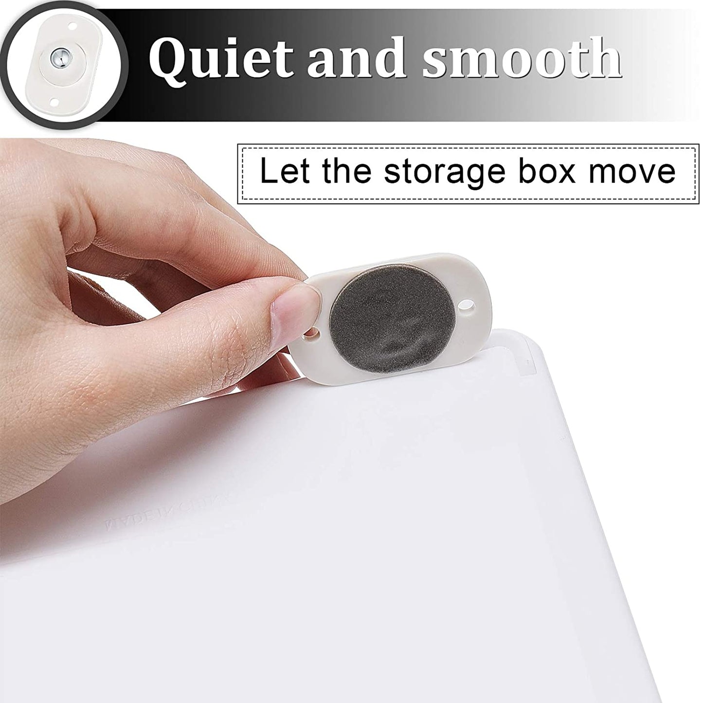 360 Degree Rotation Sticky Pulley 4 PCS