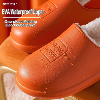 2021 Winter Indoor Warm Non slip Soft Bottom Couple Cotton Slippers