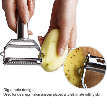 Stainless Steel Multi function Vegetable Peeler